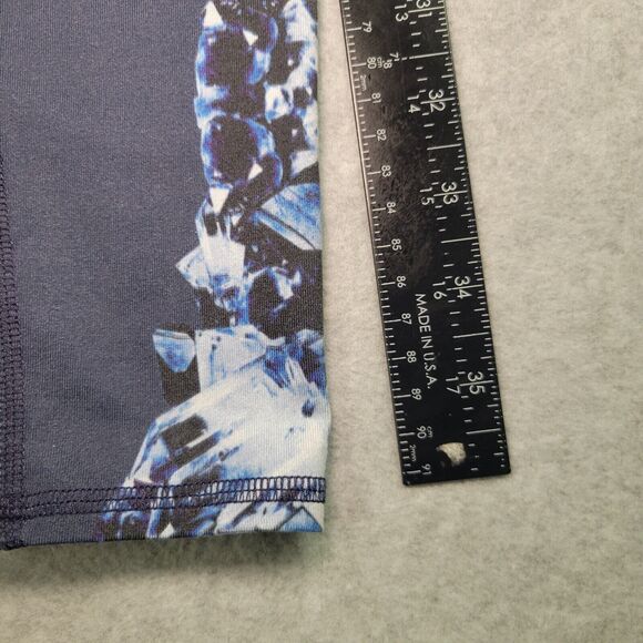 Alo Yoga‎ High Waist Airbrush Legging in Dark Crystal Sky Women's Size XS Blue - Picture 7 of 11